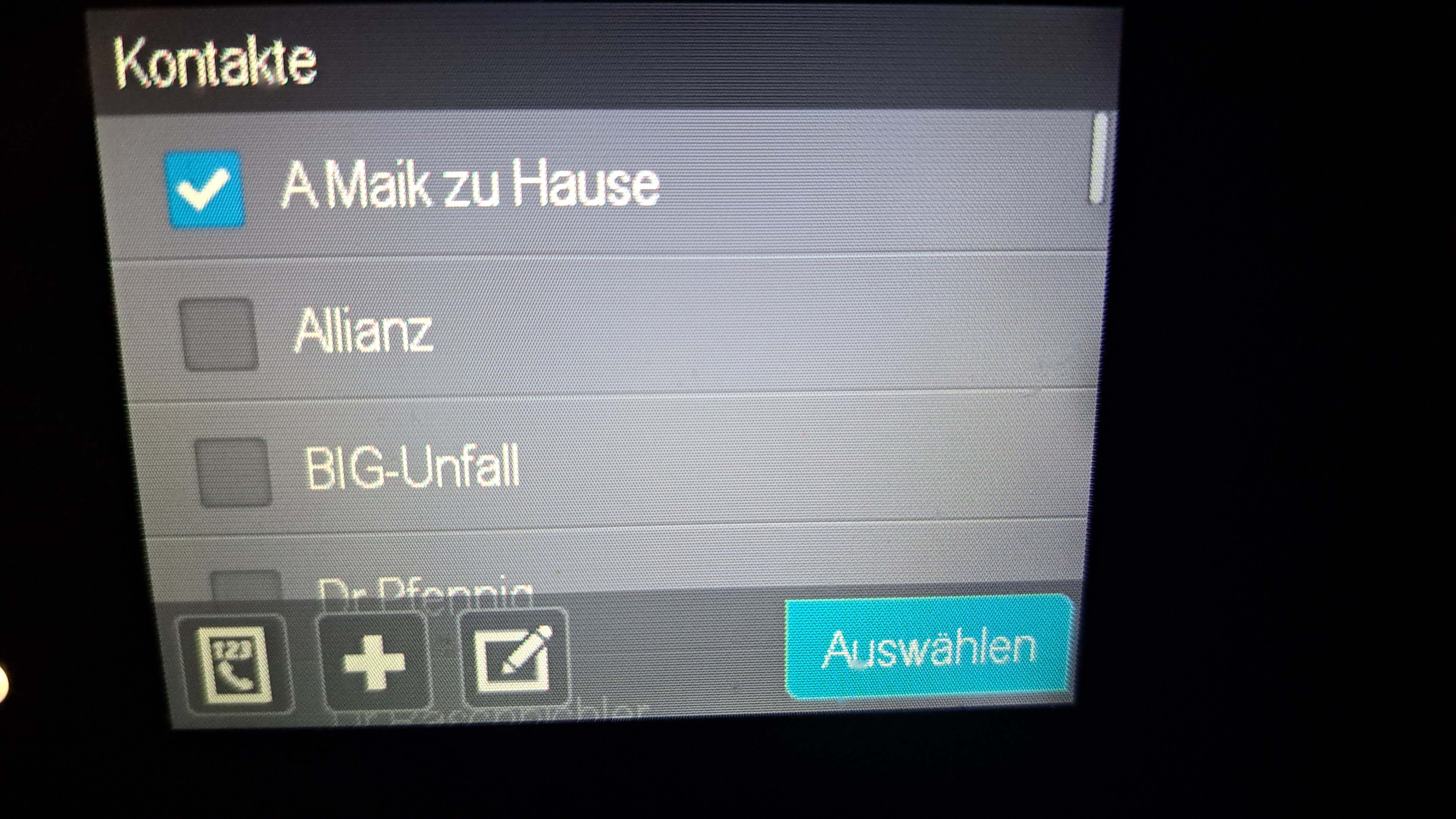 auswählen
